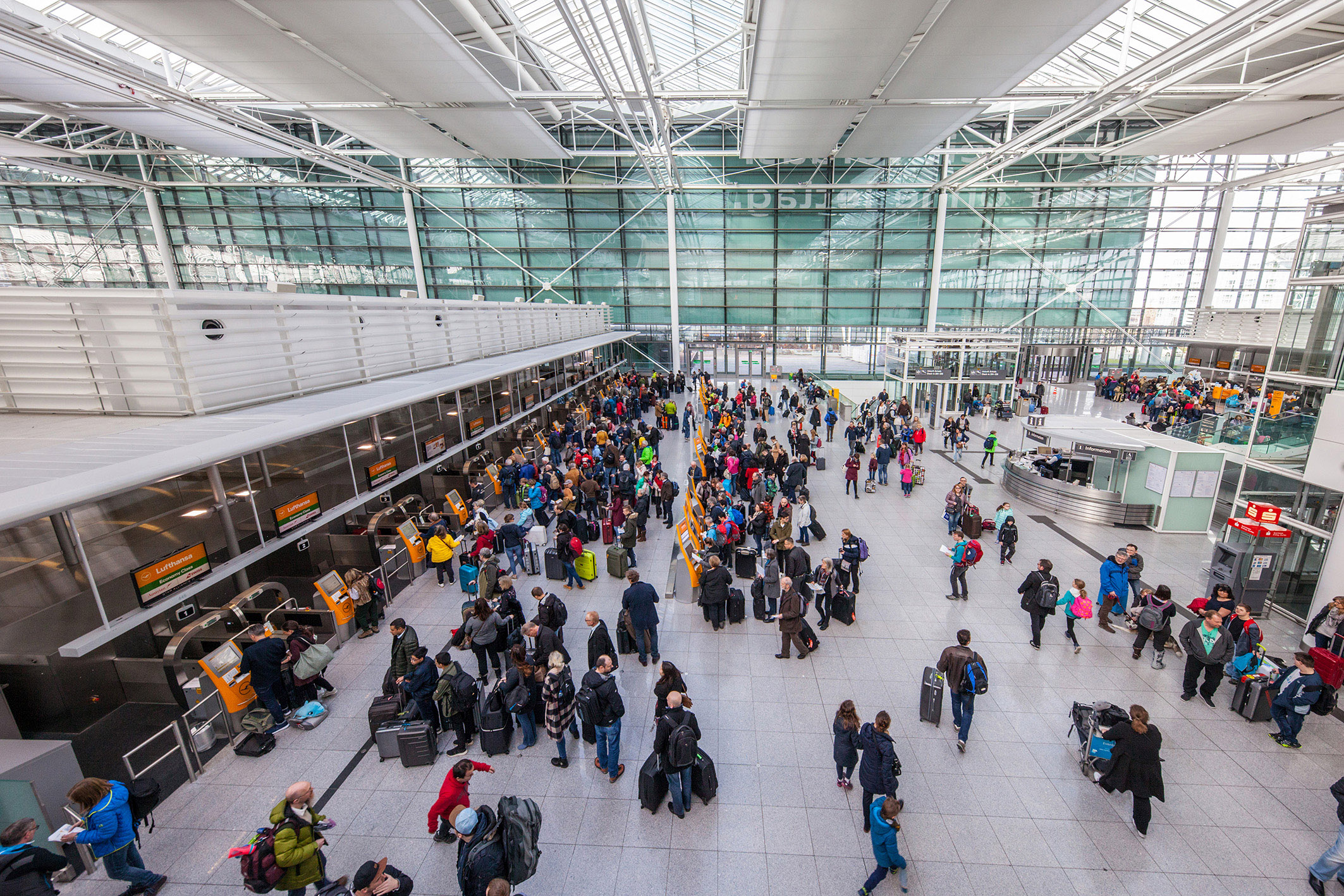 Flughafen München: Passagierzahlen steigen 2018 um 1,7 Millionen auf